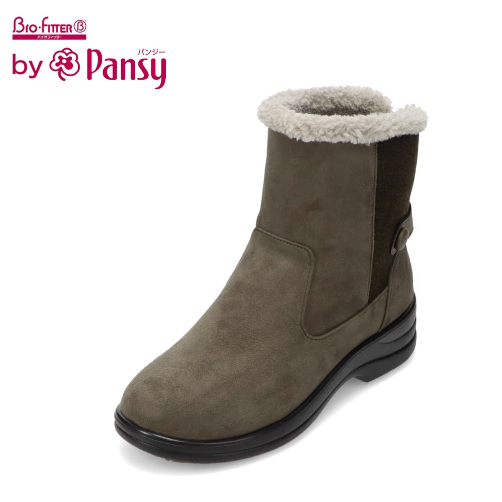 バイオフィッター biofitter BFL2816 レディース靴 靴 シューズ 4E ブーツ ショート 防水 防寒 防滑 滑りにくい 雪 雨 抗菌 防臭 シンプル カーキ