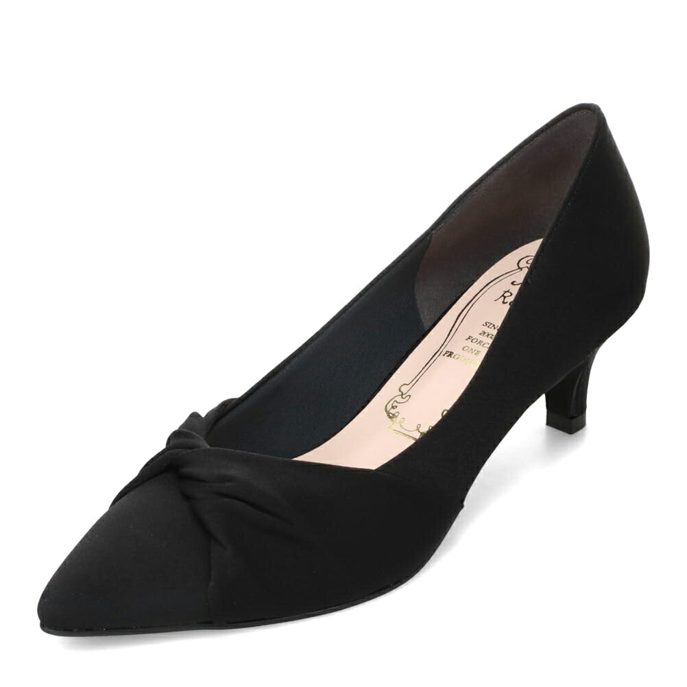 メタルルージュ Metal Rouge MR8610 レディース靴 靴 シューズ 2E相当 パンプス 通勤 オフィス ビジネス 結婚式 パーティー フォーマル オケージョン 歩きやすい 疲れにくい ポインテッドトゥ ツイスト 柔らかい ブラック TSRC