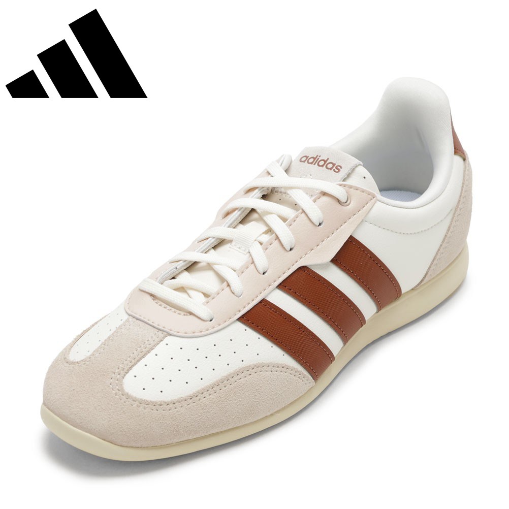 アディダス adidas HQ7389M メンズ靴 靴 シューズ 2E BARREDA LO バレダ ロー スニーカー シューレース レースアップ 薄型 ロープロファイル ローカット 人気 ブランド オフホワイト TSRC