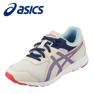 アシックス asics スニーカー TKB105 子供靴 キッズ 靴 シューズ 3E相当 ジュニア スニーカー スポーツ 軽量 通気性 幅広 走りやすい 蒸れにくい 通学 学校 運動 部活 ライトグレー×ブルー TSRC