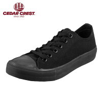 セダークレストCEDARCRESTCC-9144メンズメンズスニーカーカジュアルスニーカーローカットシンプル大きいサイズセダークレスト人気ブラック×ブラック