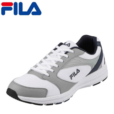フィラ FILA スニーカー FRU-112 cratere メンズ靴 靴 シューズ 3E ランニングシューズ スポーツ スニーカー ローカット メンズスニーカー ウォーキング ジョギング ジム カジュアル スポーティ 大きいサイズ対応 28.0cm ホワイト×ネイビー TSRC