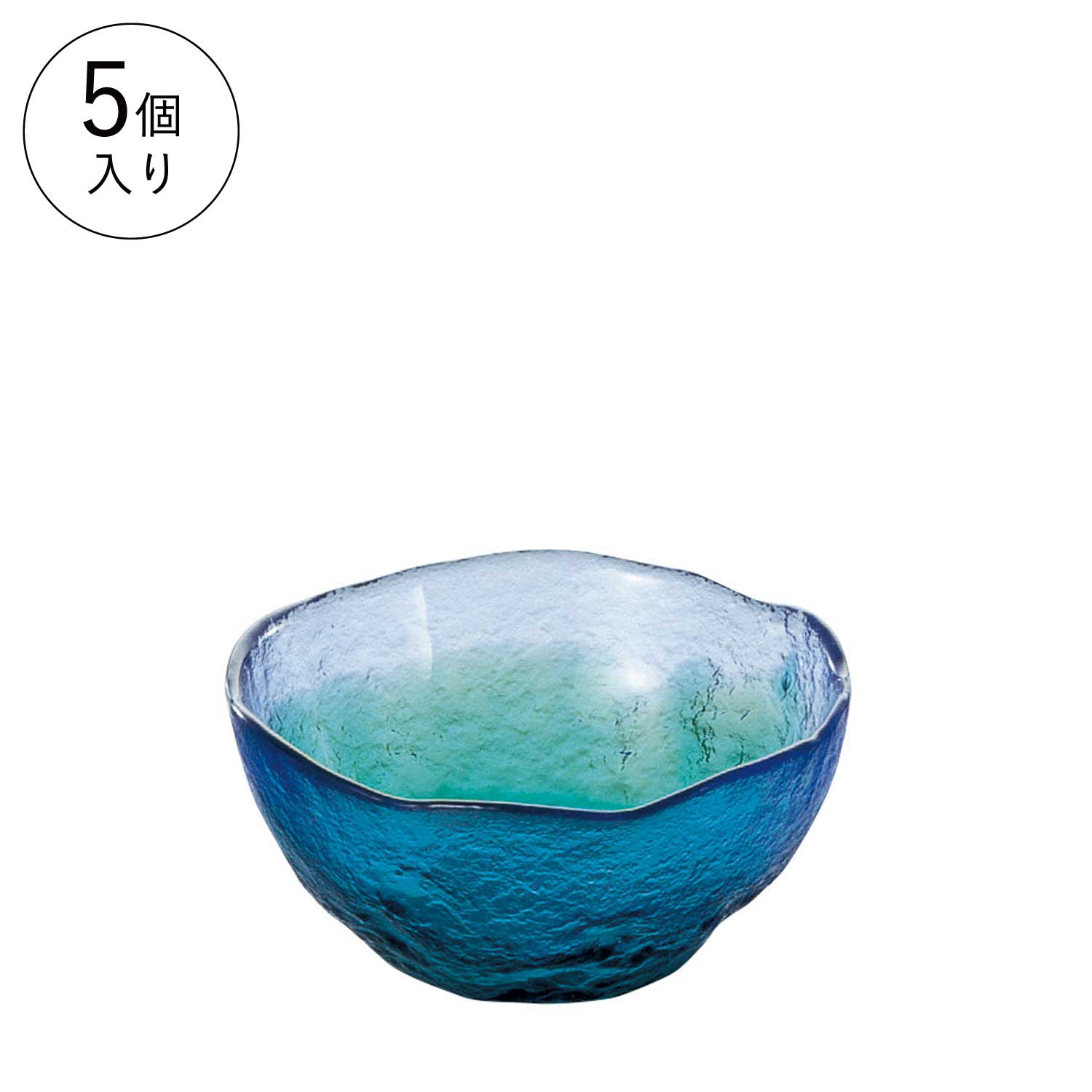【公式】東洋佐々木ガラス 中付 5個業務用 プロユース 和風鉢 家庭用 ガラス鉢 ギフト 佐々木ガラス