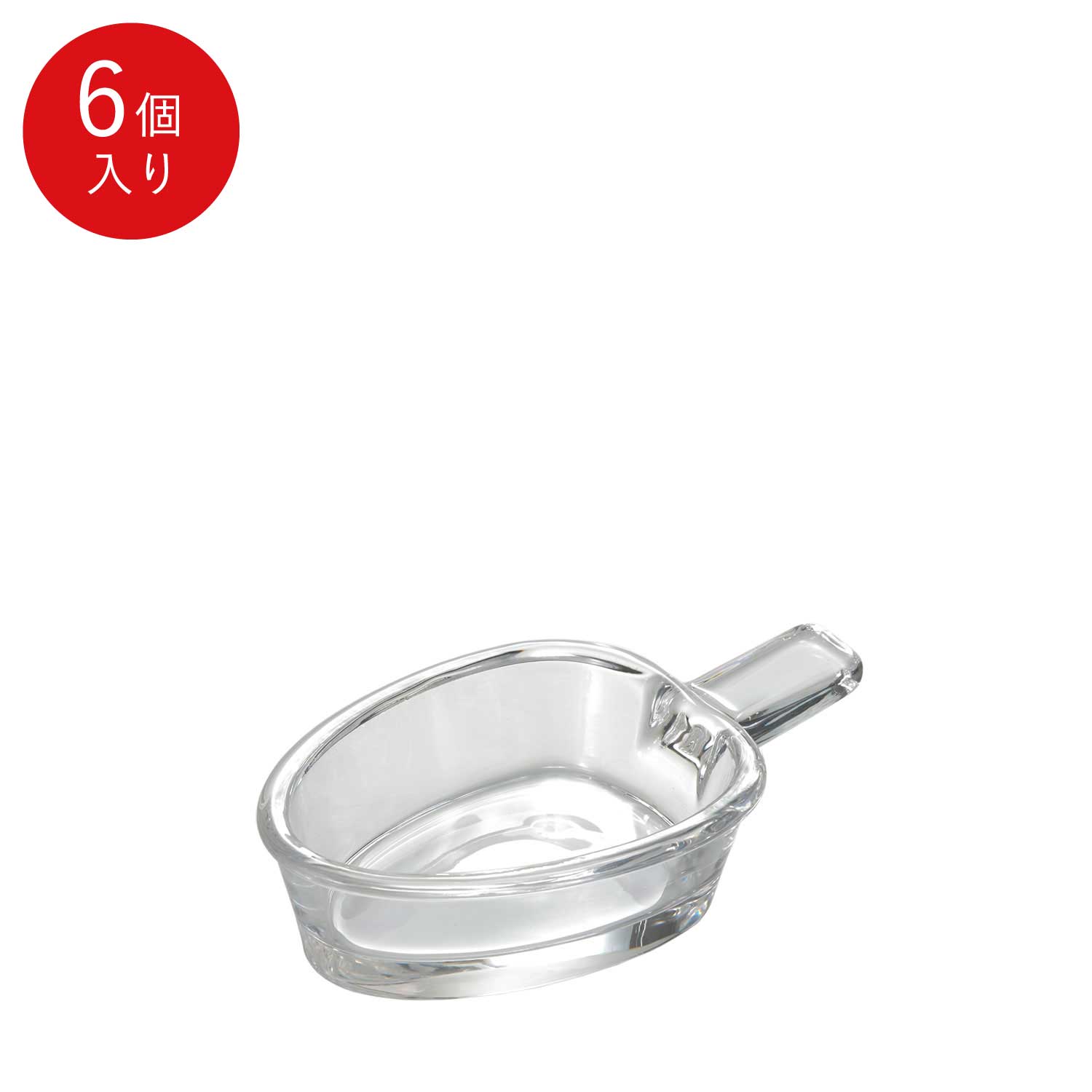 ポイント5倍／ブラックフライデー期間中【公式】東洋佐々木ガラス アミューズアイスバー・丸 6個 プロユース 業務用 パーティー オードブル デザート ガラス ビュッフェ ギフト 佐々木ガラス