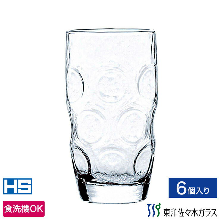 【公式】東洋佐々木ガラス タンブラー 6個セット プロユース 業務用 食洗機対応 強化グラス グラス グラスセット セット タンブラー コップ ガラス おしゃれ シンプル 来客 来客用 お茶 カクテル ビール サワー プレゼント 贈答 ギフト マリオ 佐々木ガラス