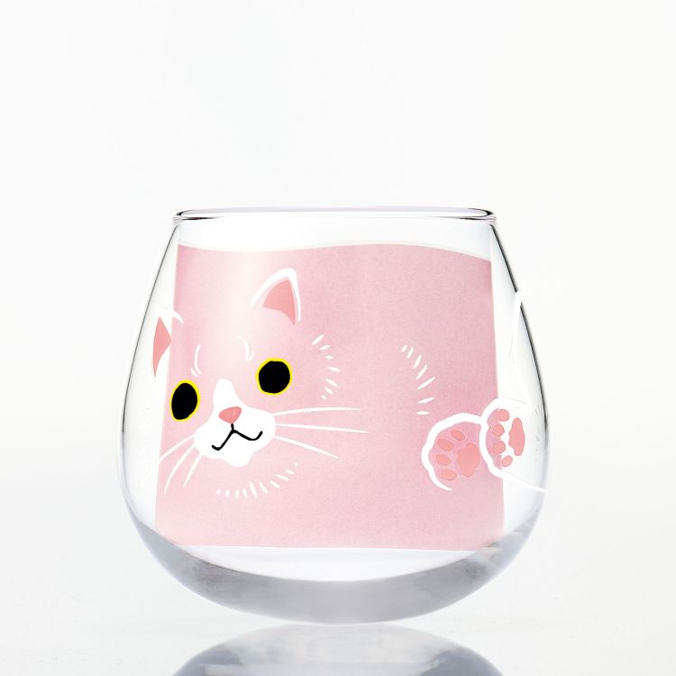 Rakuten - 【公式】東洋佐々木ガラス タンブラー ねこ柄 ゆらゆらグラス グラス ギフト プレゼント かわいい 動物 家飲み ソフトドリンク お酒 ギフト プレゼント 贈答 ガラス 佐々木ガラス