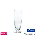 ポイント10倍/スーパーSALE期間中【公式】東洋佐々木ガラス ピルスナー ビヤーグラス 6個 セット きめ細かい 泡 おしゃれ プレゼントプロユース 業務用 ...