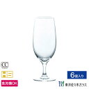 マラソン期間中ポイント5倍/【公式】東洋佐々木ガラス ビヤーグラス 6個セット プロユース 業務用 バーアイテム コップ ビールグラス ギフト 佐々木ガラス
