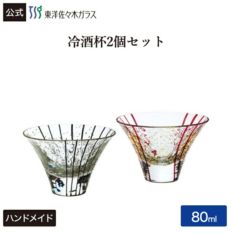 ポイント5倍／お買い物マラソン期間中【公式】東洋佐々木ガラス 冷酒杯揃え1 セット プレゼント 家庭用 酒器 日本酒 …