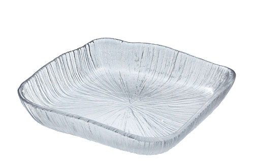 ポイント5倍／ブラックフライデー期間中【公式】東洋佐々木ガラス 角大皿1枚業務用 プロユース 和風皿 ガラス皿 家庭用 ギフト 佐々木ガラス