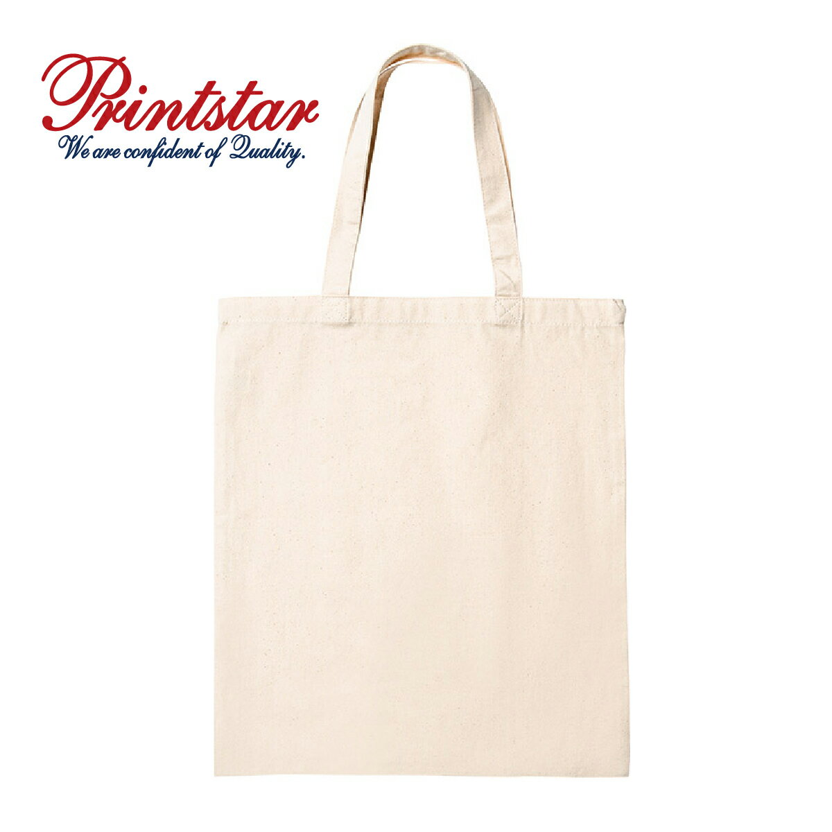 トートバッグ 無地 Printstar プリントスター ライトキャンバスフラットトート 00782-TFL 男女兼用 書類 エコバッグ レディース メンズ A4