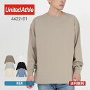 tシャツ メンズ 無地 レディース United Athle ユナイテッドアスレ 9.1オンス マグナムウェイト ビッグシルエット ロングスリーブ Tシャツ(2.1インチリブ) 4422-01 ゆったり 男女兼用 送料無料 綿 コットン 黒 ブラック 白 ホワイト ネイビー M L XL クルーネック トップス