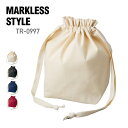 トート バッグ 無地 MARKLESS STYLE マークレススタイル 厚手 コットン マロントート TR-0997 男女兼用 サブバッグ マイバッグ エコバッ...