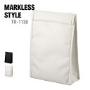 ポーチ バッグ 無地 MARKLESS STYLE マークレススタイル 保冷 スクエア ポーチ TR-1138 男女兼用 ランチ お弁当 レジャー アウトドア 学校 職場 環境 SDGs