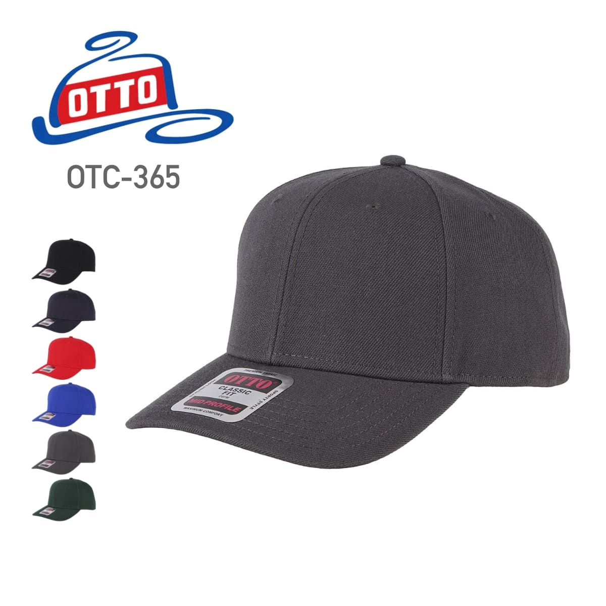 帽子 メンズ レディース 無地 OTTO オットー OTTO 6パネル ミッドプロファイル ベースボール キャップ OTC-365 ステッカー シンプル アメリカン 男女兼用 男性 女性 メンズ レディース オールシーズン 春 夏 秋 冬 カジュアル ストリート スケーター ベーシック ダンス