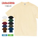 Tシャツ メンズ 無地 United Athle ユナイテッドアスレ 6.5オンス ファインジャージー Tシャツ 1100-01 半袖シャツ 男女兼用 ユニセッ...