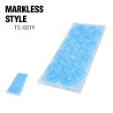 パッド 無地 MARKLESS STYLE アイス敷きパッド(EVAポーチ付) TC-0019 ユニセックス 男女兼用 冷感 保冷剤 ひんやり 涼しい 熱中症対...