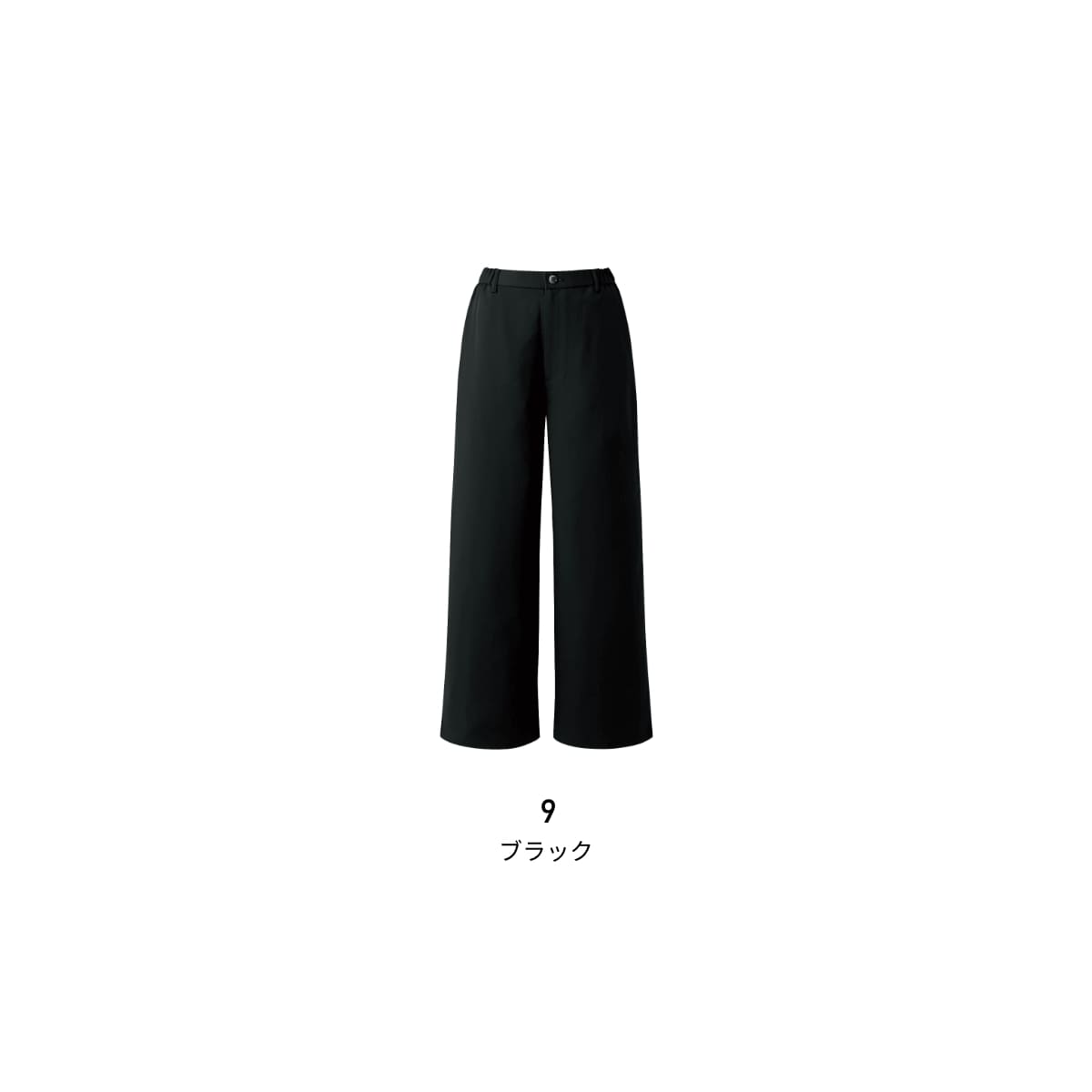 スクラブ 無地 FOLK フォーク ワイドパンツ 6020SC レディース 女性 ズボン ポリエ...