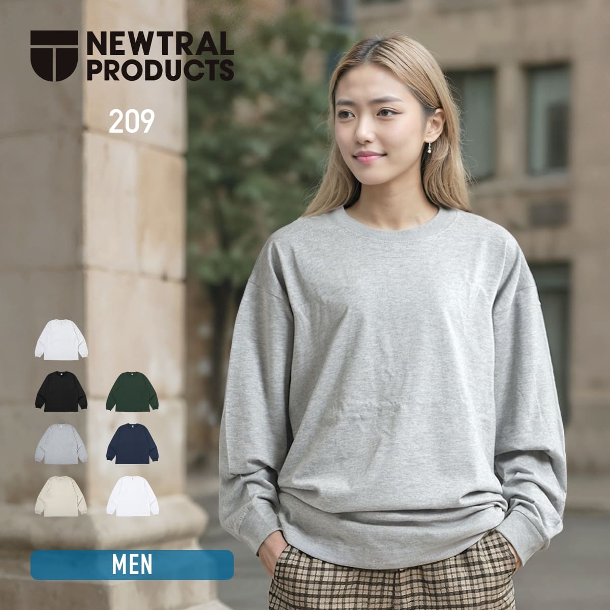 ̵T Tshirt.stŷԾŹ㤨T ̵ NEWTRAL ˥塼ȥ 5.6oz Standard Essentials LS/T 209 ˥å ˽   ȥåץ Ĺµ T  åȥ ץ   Х˭ 奢 ۥ磻 ֥å ͥӡ ꡼ 졼 ١  S-XXLפβǤʤ949ߤˤʤޤ
