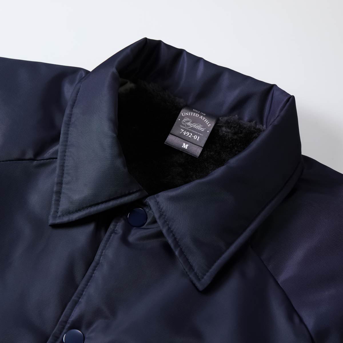 UnitedAthle（ユナイテッドアスレ）『コーチジャケットボア裏地付』