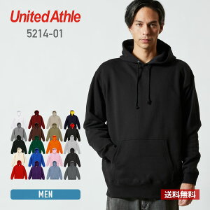 パーカー メンズ 長袖 United Athle ユナイテッドアスレ 10オンス スウェット プルオーバー パーカ (パイル) 521401 5214-01 男女兼用 お揃い ストリート ダンス