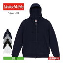 パーカー メンズ United Athle ユナイテッドアスレ 12.7オンス へヴィーウェイト スウェット フルジップ パーカ（裏パイル）5767 スウェット カジュアル XXL