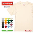 Tシャツ メンズ 無地 United Athle ユナイテッドアスレ 6.2オンス プレミアム Tシャツ 5942-01 大きいサイズ 厚手 男女兼用 送料無料 綿 コットン 赤 レッド 緑 グリーン イエロー ピンク XXL クルーネック プリント カットソー スポーツ トップス カジュアル カラバリ豊富