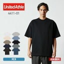 tシャツ メンズ 無地 レディース United Athle ユナイテッドアスレ 9.1オンス マグナムウェイト ビッグシルエット Tシャツ 4411-01 厚手 男女兼用 綿 コットン 黒 ブラック 白 ホワイト 紺 ネ…