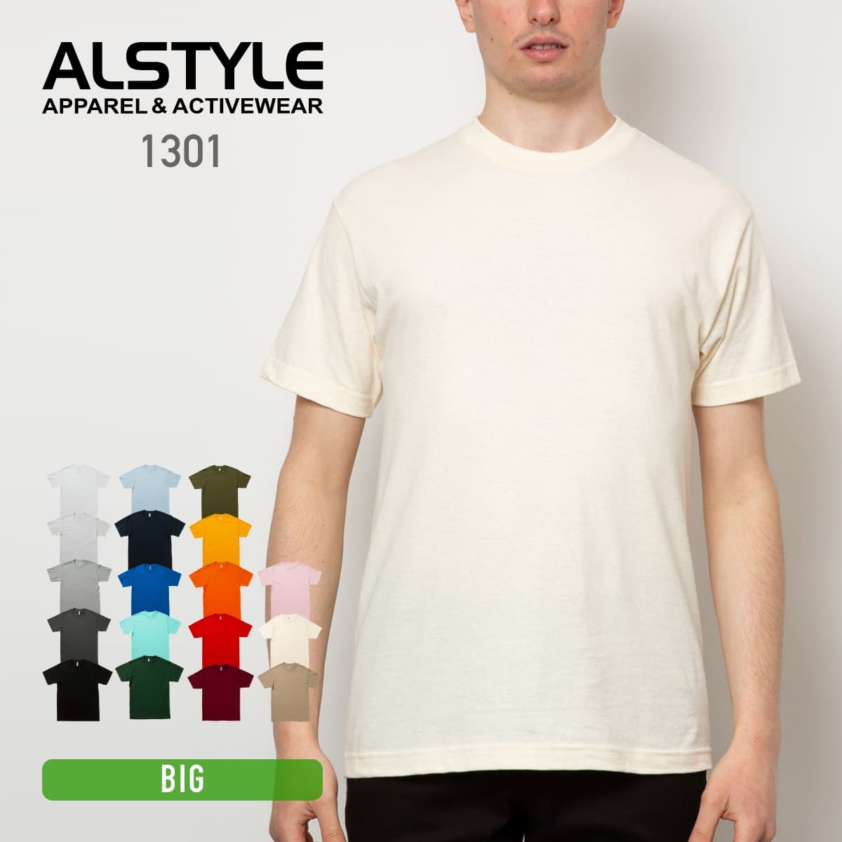 楽天無地Tシャツ Tshirt.st楽天市場店tシャツ メンズ 半袖 ALSTYLE アルスタイル 6.0オンス クラシック Tシャツ 1301 アメリカンフィット 厚手 夏 ダンス 運動会 文化祭 チーム tシャツ イベント