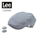 帽子 レディース メンズ Lee (リー) ハンチング lca99007 千鳥 シンプル 春 夏 秋 冬