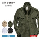 アウター メンズ レディース ROCKY ロッキー フライトジャケット rj0905 男性用 女性用 大きいサイズ デニム 作業着 フラップ付 ストレッチ ツイ...