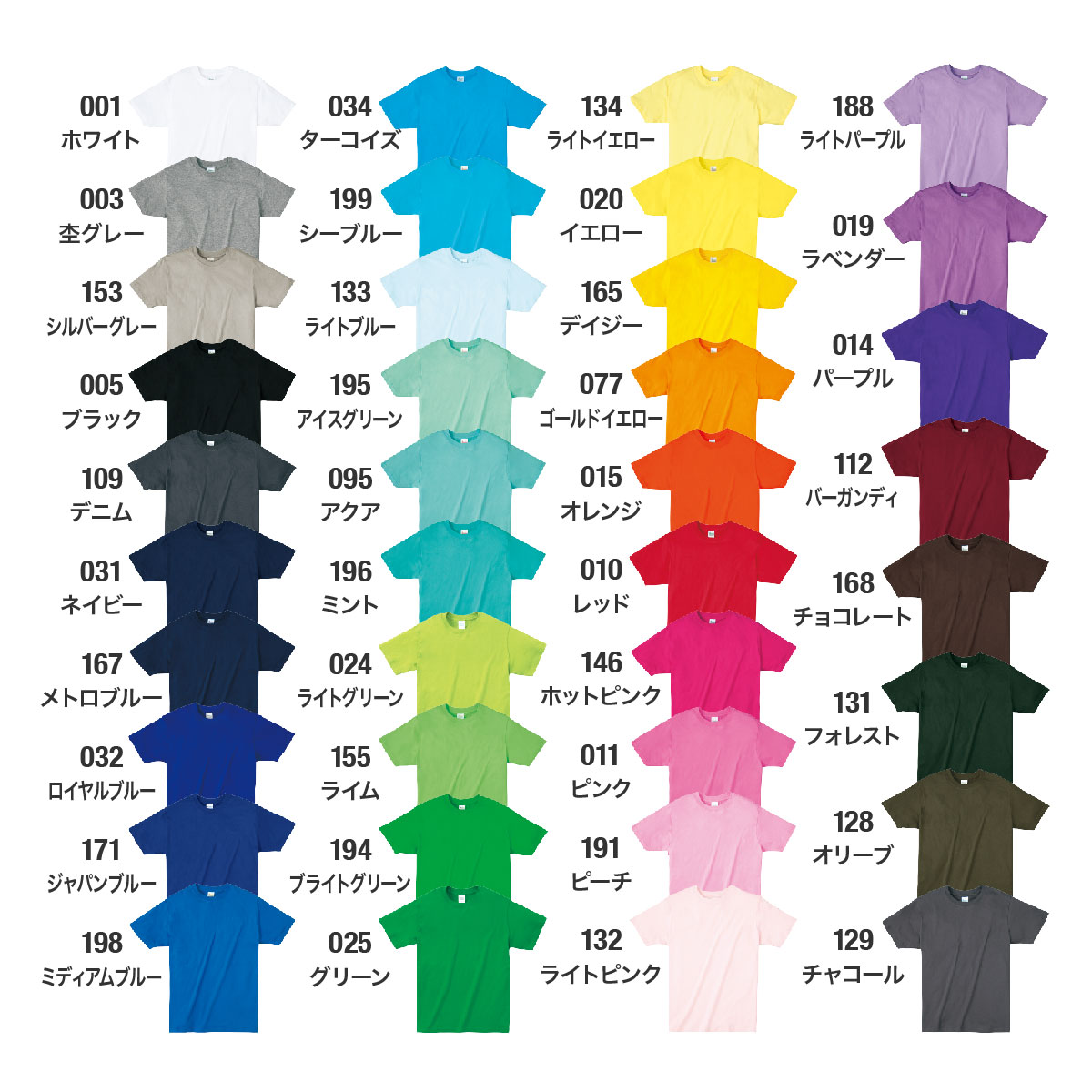 tシャツ 無地【Printstar(プリントスター) | 4.0オンス ライトウェイトTシャツ 寒色 083bbt】tシャツ 無地 半袖 メンズ キッズ ジュニア スポーツ 運動会 文化祭 イベント お揃い ユニフォーム チームTシャツ チームカラー カラフル