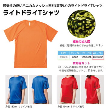 【3,000円以上で送料無料！】ライトドライTシャツ　MS1146