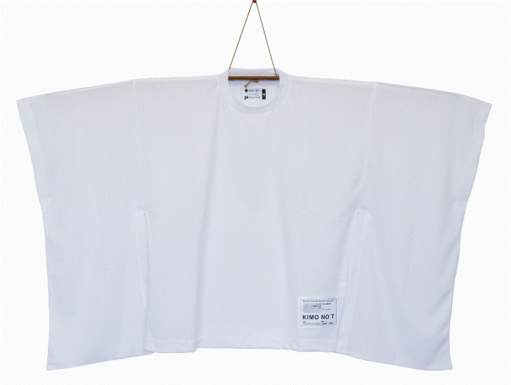 楽天Tシャツデポ【送料無料】【アウトレット】Tシャツ 白 KIMO NO T（キモノット） KNT-TM001WH【3,980円以上で送料無料！】【サイズ、カラー限定 処分セール品】