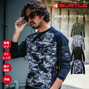 【クーポン配布中】バートル BURTLE 4080 エンジニアシャツ ストレッチ 軽い 吸水性 ワッフル ユニセックス メンズ レディース 吸汗速乾加工 ファスナーポケット おしゃれ かっこいい S M L XL XXL 制電ケア ドライ 収納ポケット 消臭 春 キャンプ アウトドア 農作業 Tシャツ