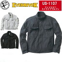 イーブンリバー EVENRIVER フィッシャーストライプブルゾン ジャケット us-1107 綿100% ヘリンボン 高強度 作業着(4)