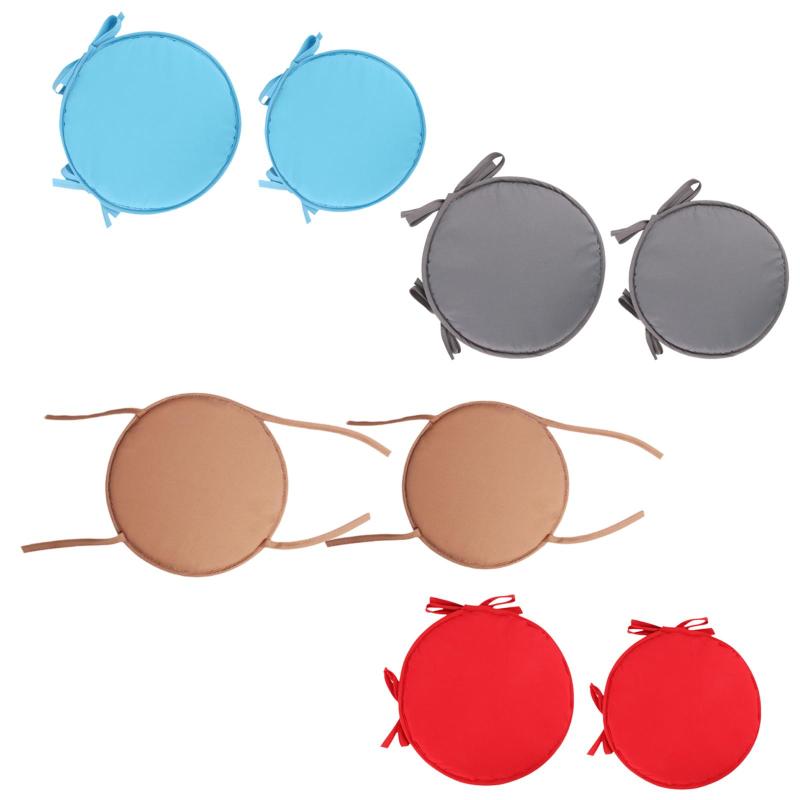 ラウンドチェアクッションチェアパッド快適なダイニングチェアパティオ家具シートクッション茶道寝室キ..