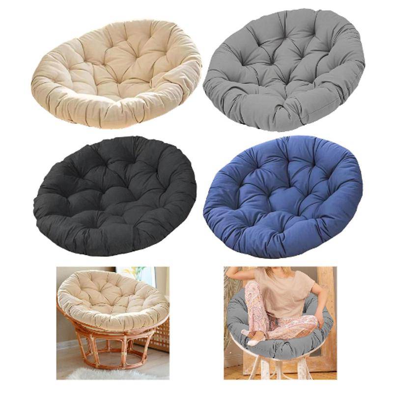 ハンモックチェアクッション スイングチェアパッド 通気性 スタイリッシュ 軽量 多用途 アウトドアシー..