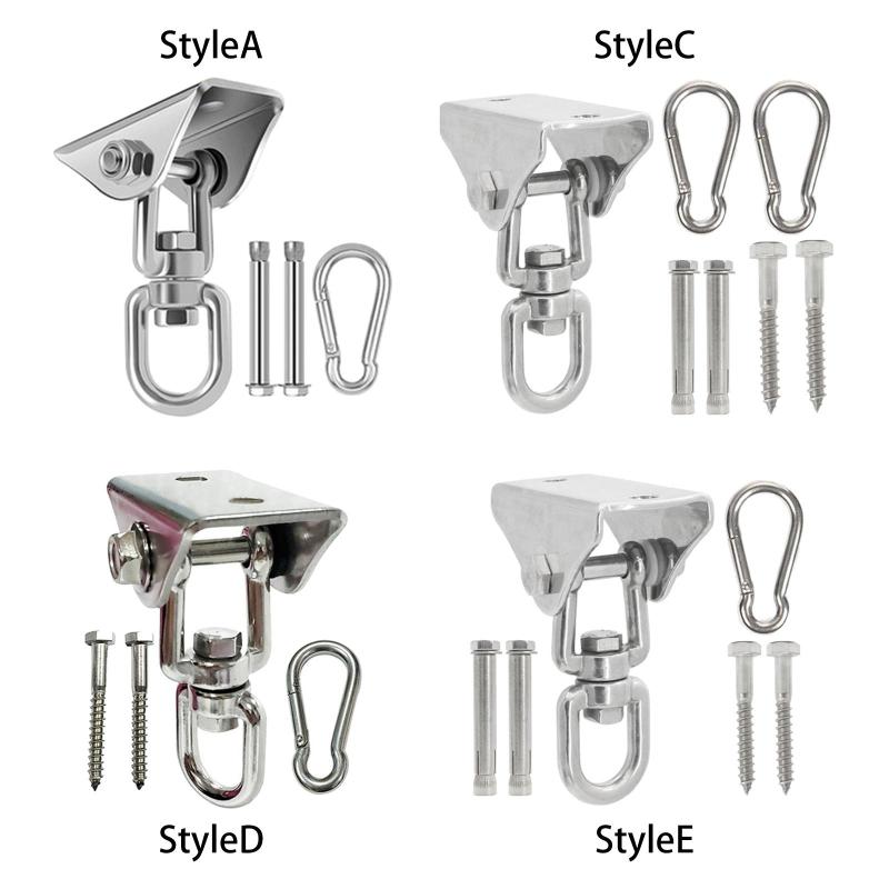 304 ステンレス鋼ー.スイング フック最大 450 Kg 耐荷重 360 度ハンモック チェア ヘビー バッグ ハン..