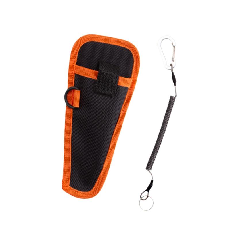 釣り用プライヤーシース.コイル状ストラップバッグ付き.釣り用具ラインカッター