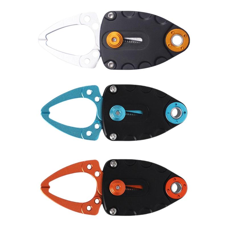 ミニフィッシュグリッパー フィッシンググラバークリップ 多機能 滑り止め プロ仕様 アルミ合金 男用ギ..