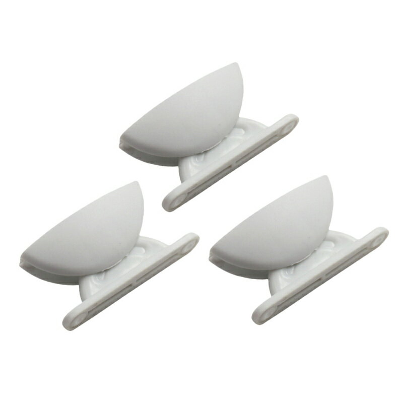3x ナイロン ドアキャッチ ストップ ストッパー 荷物ドアホルダー キャビネット RV カーゴ ホワイト