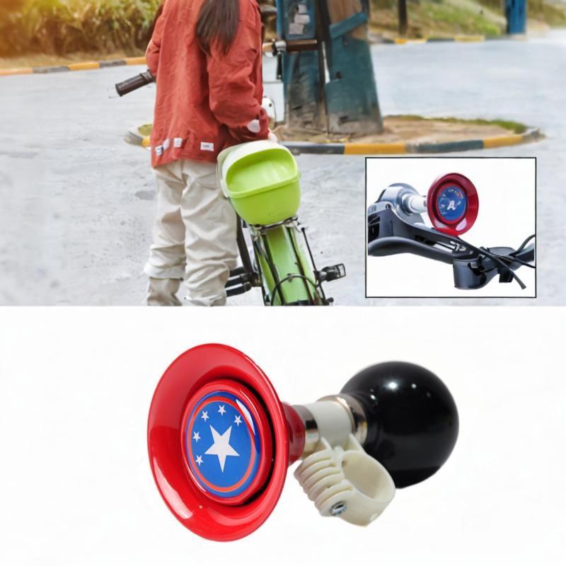 サウンド機能付きの22.2mmハンドルバーの子供用自転車ホーン