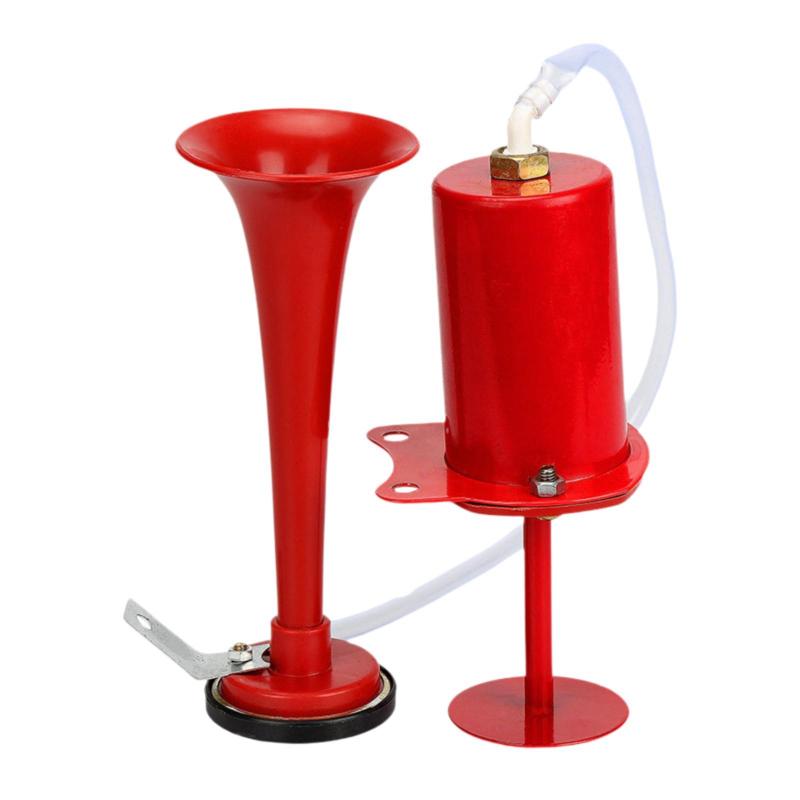 自転車ベル トランペット ハンドルバー ラウドスピーカー 自転車用 サイクリング 赤