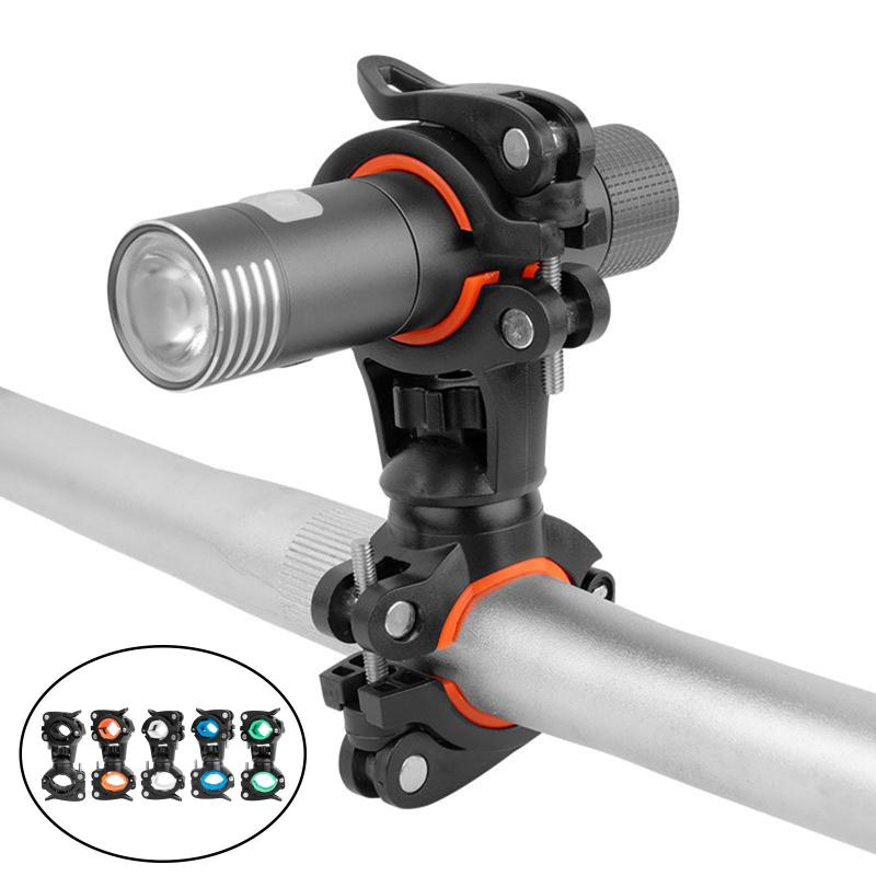 バイクライト懐中電灯マウントクランプホルダー自転車懐中電灯ホルダーバークランプバイククリップマウント22-30mm