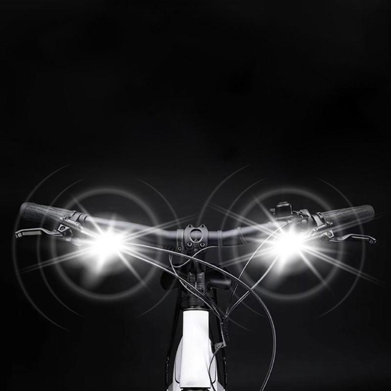 自転車フロントライトヘッドランプバイクナイトギア防水(4)