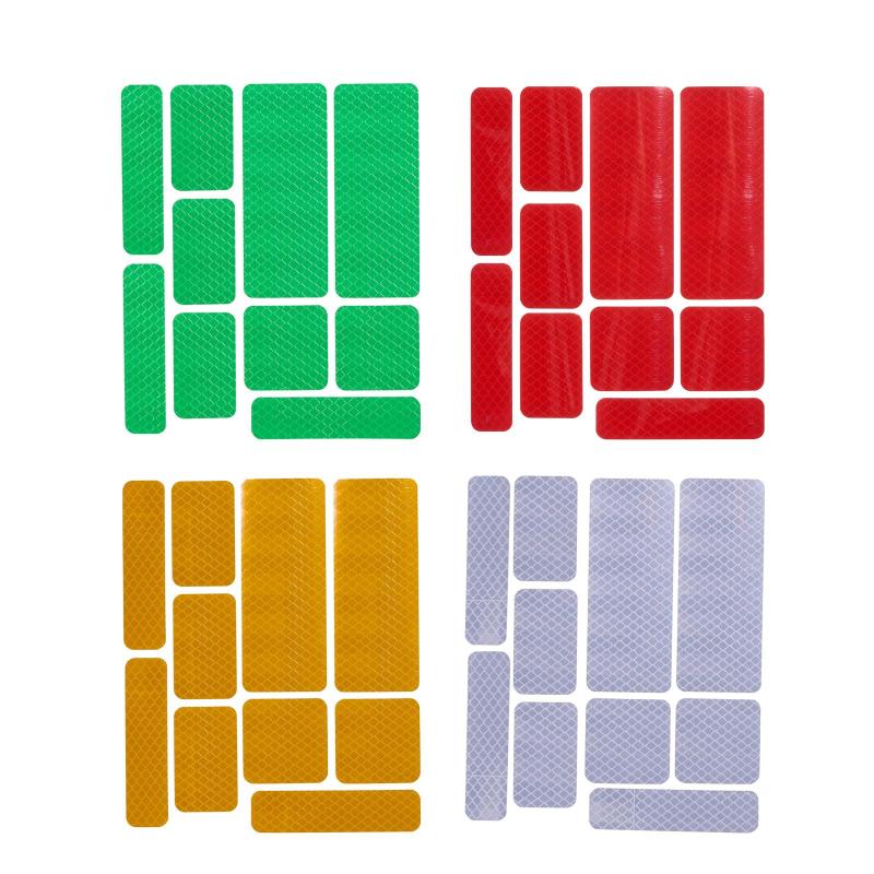 車のヘルメットのオートバイのための反射ステッカー衝突防止反射テープ