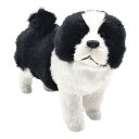 シミュレーション ボーダー 牧羊犬 家の装飾のコンパニオンおもちゃの幼児に愛らしい