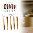 5 個陶器カップハンドル形状ツール陶器セラミックツール粘土彫刻用