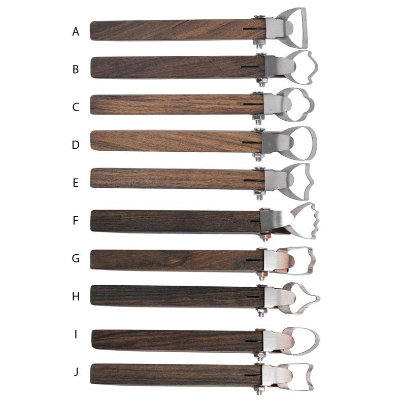 陶器カップハンドルモデリングツール陶器彫刻ツールシングルヘッドクラフトポリマー粘土ツール粘土カッター DIY 粘土押出機ツール